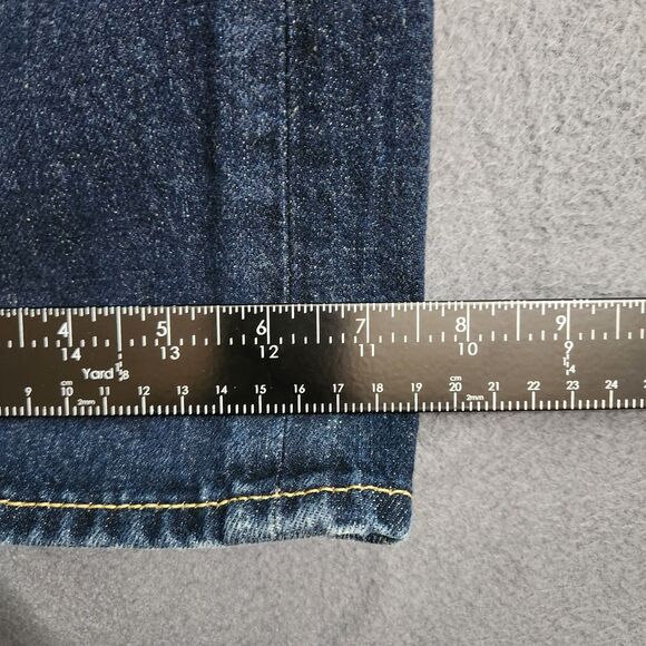 Abercrombie & Fitch Men 30X34 (31X33) Dark Wash Straight Leg Jeans - Picture 13 of 13